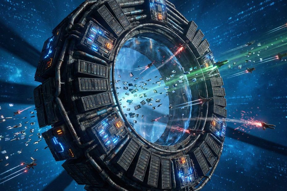 The ai middeman at the gates by Nettpilot