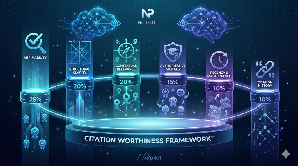 Citation worthiness  Framewor, illustrated