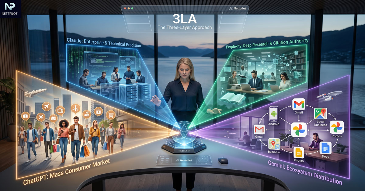 AIR Model for AI Search Visibility · Nettpilot AS